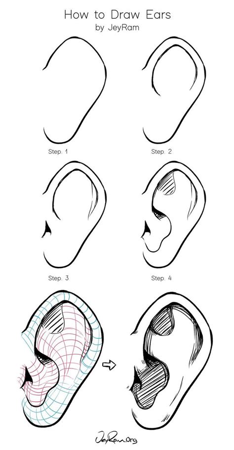 ear anime|drawing realistic anime eyes.